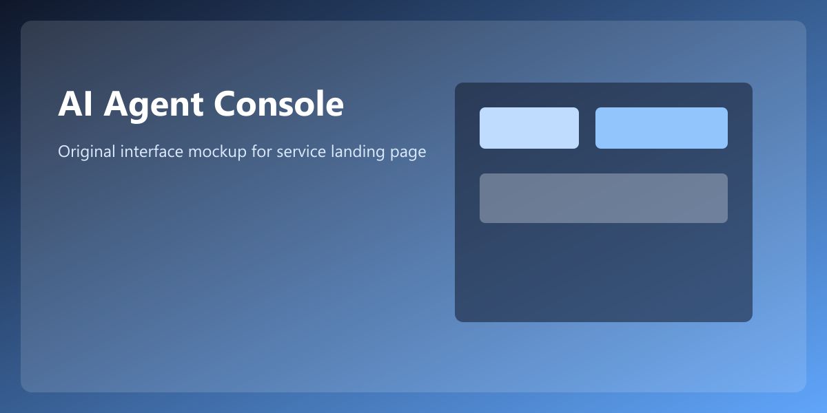 AI agent console with queue management and escalation controls